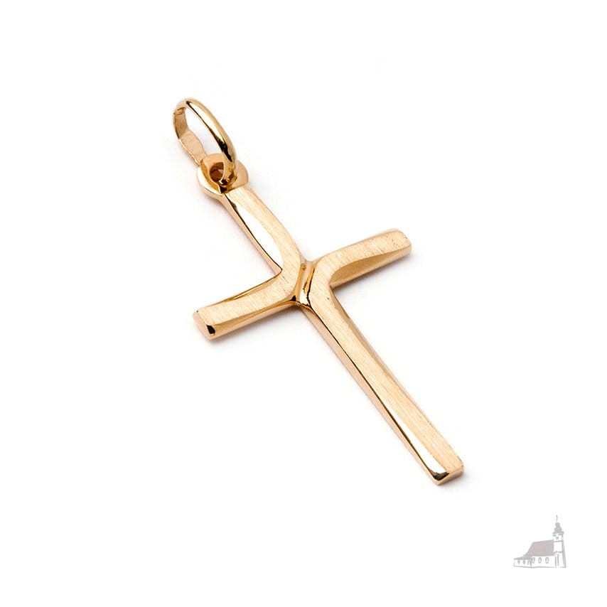 Krzyżyk złoty. Złoto próby 333. 0,67g