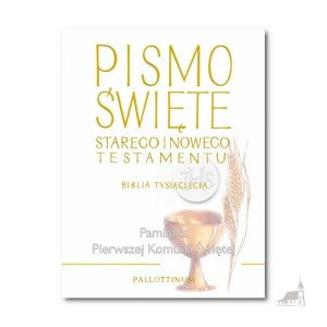 Biblia Tysiąclecia - Pamiątka Pierwszej Komunii Świętej 