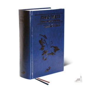 Pismo Święte Starego i Nowego Testamentu. oprawa Granatowa. Paginacja. 