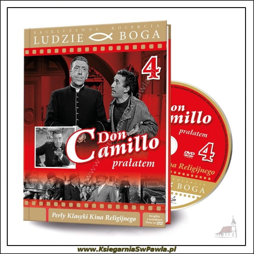 Don Camillo Prałatem. Cz. 4. Seria Ludzie Boga. (książka z filmem)