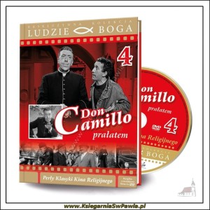 Don Camillo Prałatem. Cz. 4. Seria Ludzie Boga. (książka z filmem)