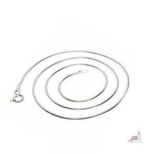 Łańcuszek srebrny linka. 55cm, 1,4 mm 