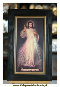 Obraz Jezus Miłosierny. Jezu Ufam Tobie. Duży