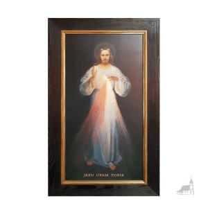 Obraz Jezus Miłosierny. Jezu Ufam Tobie. Wileński. Duży 
