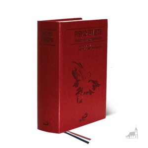 Pismo Święte Starego i Nowego Testamentu. oprawa czerwona. Paginacja. 