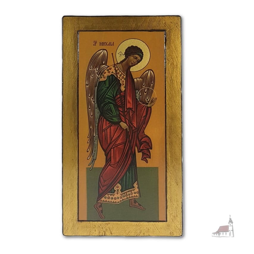 Ikona Archanioł Michał - prostokątna. Średnia