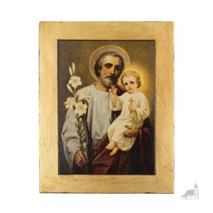 Ikona św. Józef. Mała