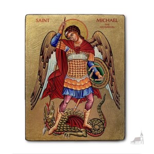 Ikona Archanioł Michał. Mała