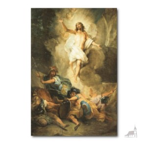 Kartka Wielkanocna, Zmartwychwstanie.  Nikolas Bertin