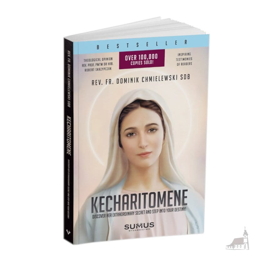 Kecharitomene. Książka. wer. Angielska. English version. ks. D. Chmielewski SDB