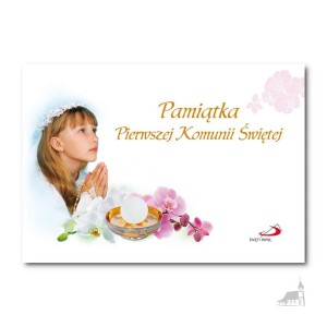 Pamiątka Pierwszej Komunii Świętej. 