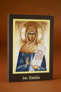 Ikona Twojego patrona - św. Emilia
