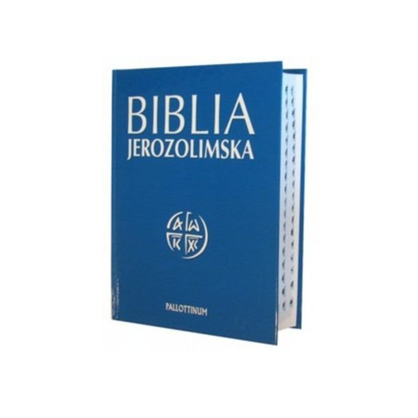 Biblia Jerozolimska z paginatorami. Wydawnictwo Pallottinum