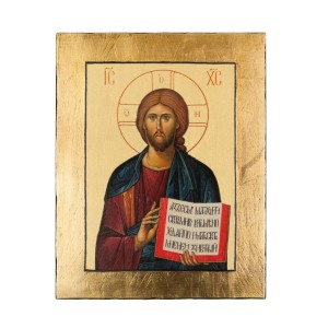 Ikona Chrystus Pantokrator. Średnia 
