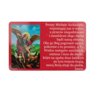 MICHAŁ ARCHANIOŁ MAGNES Z MODLITWĄ