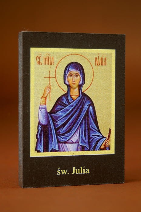 Ikona Twojego patrona - św. Julia