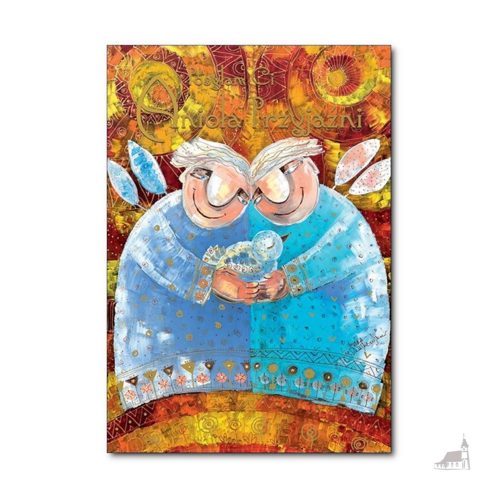 Posyłam Ci Anioła Przyjaźni. Karnet z kopertą.