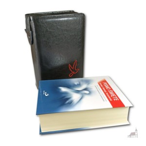 Pismo Święte Duże Edycja Św. Pawła w czarnym etui z haftem.  