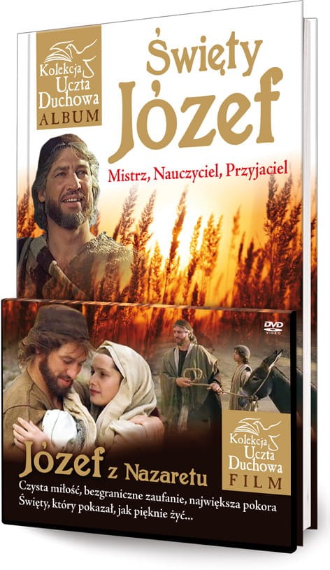 Święty Józef. Mistrz, Nauczyciel, Przyjaciel. (Album z filmem)