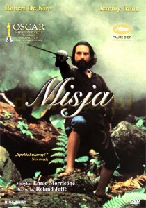 Misja. Film DVD. Robert De Niro, Jeremy Irons