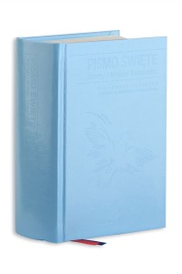 Pismo Święte ST i NT, format mały, oprawa twarda - kolor  niebieski