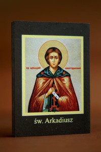 Ikona Twojego patrona - św. Arkadiusz