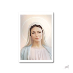 Nasza Pani z Tihaljiny - obrazek laminowany