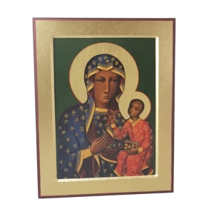 Ikona Matka Boska Częstochowska. Kowczeg. Mini