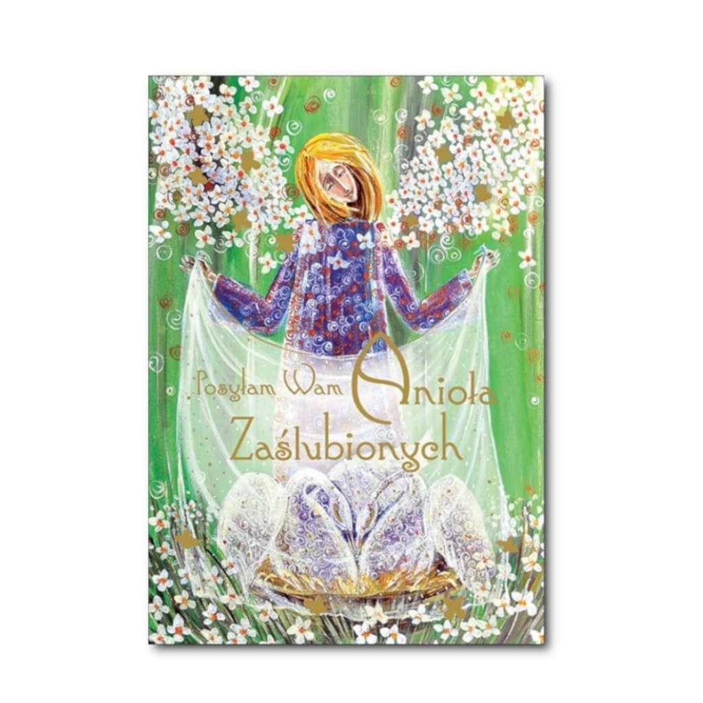 Posyłam Wam Anioła Zaślubionych. Karnet z kopertą.