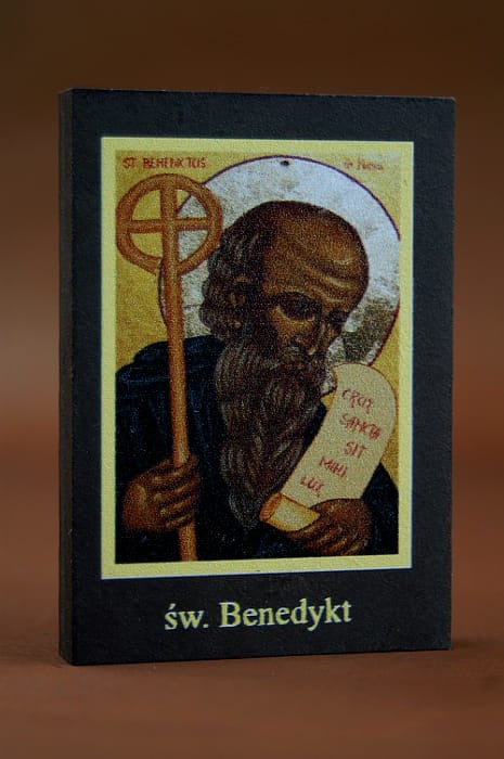 Ikona Twojego patrona - św. Benedykt