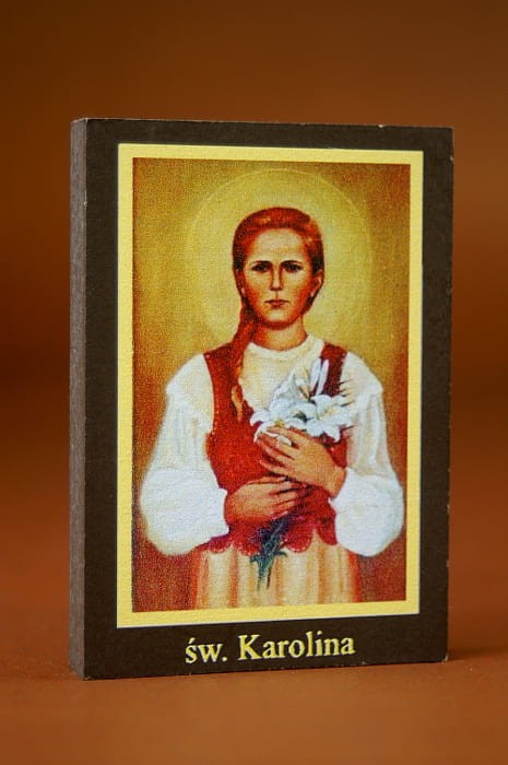 Ikona Twojego patrona - św. Karolina