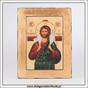 Ikona Jezus Dobry pasterz. Mini