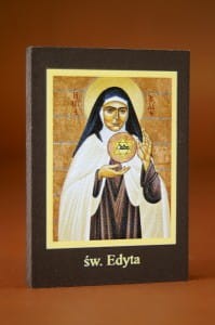Ikona Twojego patrona - św. Edyta