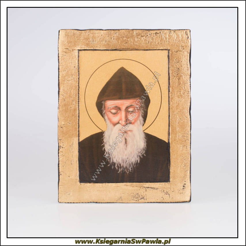 Ikona św. Charbel. Mała