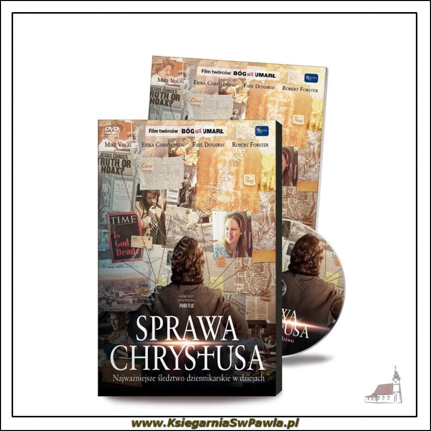 Sprawa Chrystusa książka z filmem DVD - przedsprzedaż
