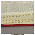 Pismo Święte - Biblia Tysiąclecia - skóra - czerwona  - paginowana
