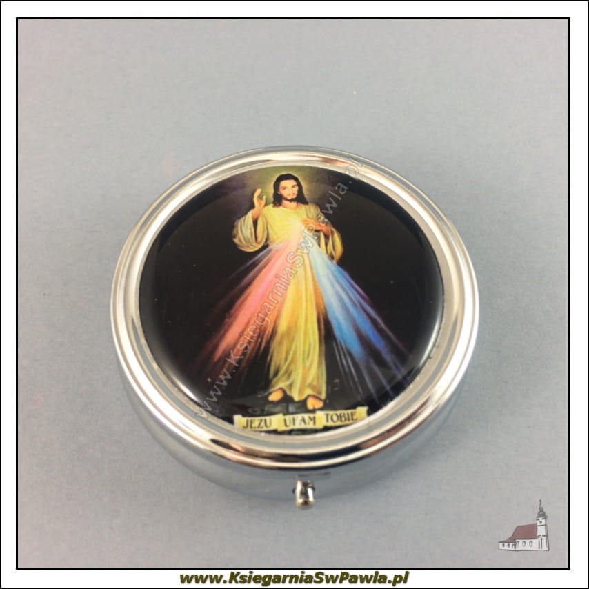 Pudełko na różaniec - Jezu Ufam Tobie