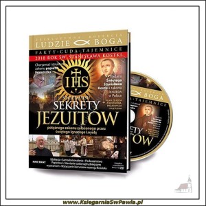 Sekrety Jezuitów. Seria Ludzie Boga. (książka z filmem) 