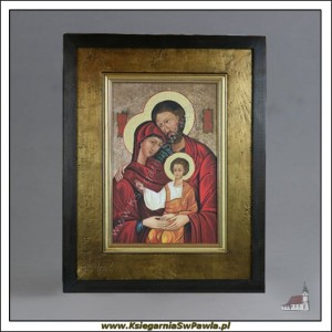 Obraz Święta Rodzina. Rama podwójna. 