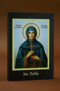 Ikona Twojego patrona - św. Zofia