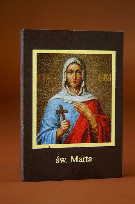 Ikona Twojego patrona - św. Marta
