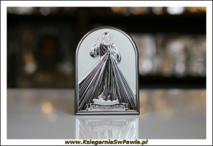 Srebrny Obrazek - Jezu Ufam Tobie. Łuk mały