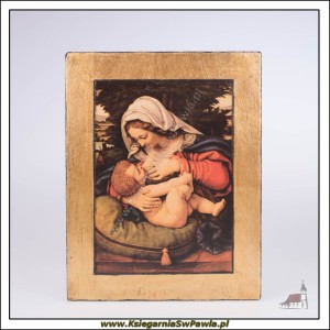 Ikona Matka Boska Karmiąca. Mała