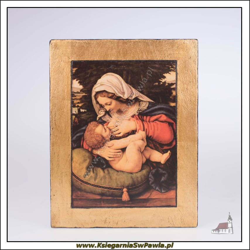 Ikona Matka Boska Karmiąca. Mała