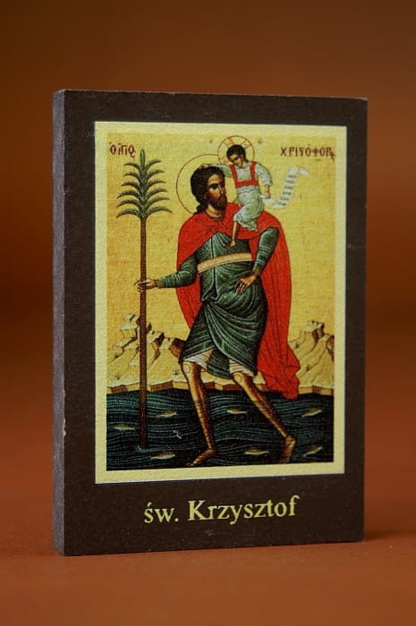 Ikona Twojego patrona - św. Krzysztof