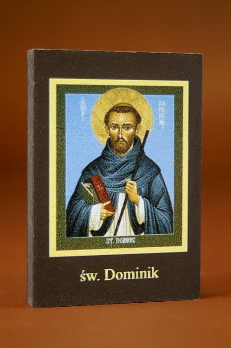 Ikona Twojego patrona - św. Dominik 