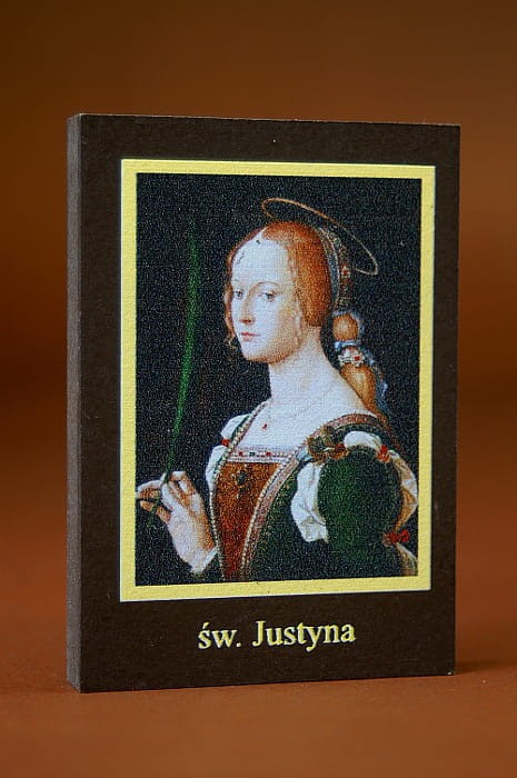 Ikona Twojego patrona - św. Justyna