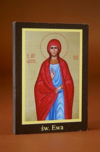 Ikona Twojego patrona - św. Ewa