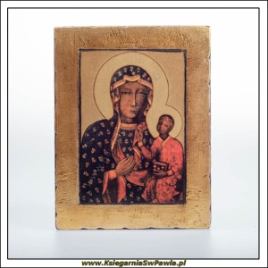 Ikona Matka Boska Częstochowska. Mała